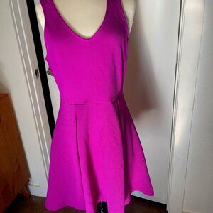 Fuscia Waffle Dress